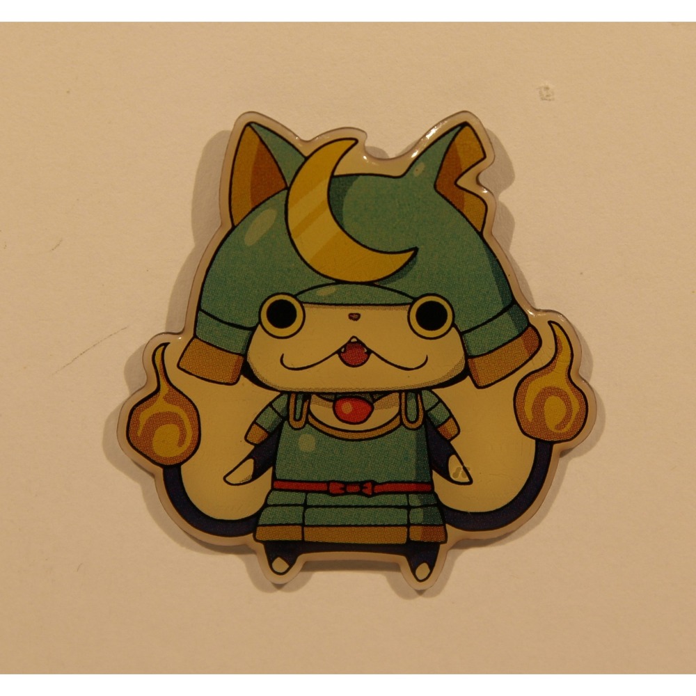 Yokai Watch Limited edition Shogunyan Pin. Authentic Pre-owned.(A1)